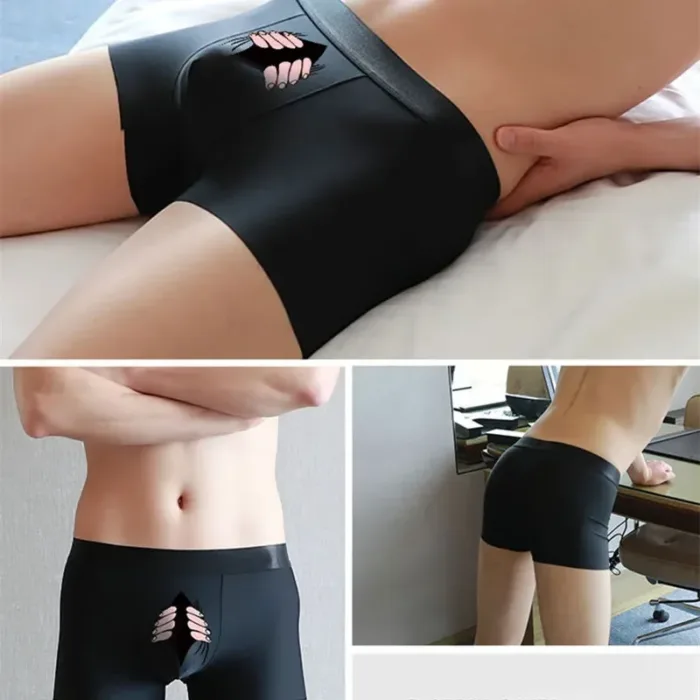 Fashion Creative Funny Men's Boxer Briefs Man Personality Printing Underpant Boxershorts Cartoon Breathable Sexy Panties Gifts - Image 5