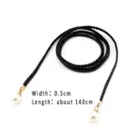 Braided Waist Belt Black Coffee Female Belt Vintage Boho Round Wooden Smooth Buckle Fake Straw Wide Belts Waist Strap For Women - Image 9