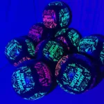 10pcs/lot 12inch UV Neon Glow Latex Balloons Star Fluorescent Luminous Helium Balloons Blacklight Birthday Party Decor Supplies - Image 15