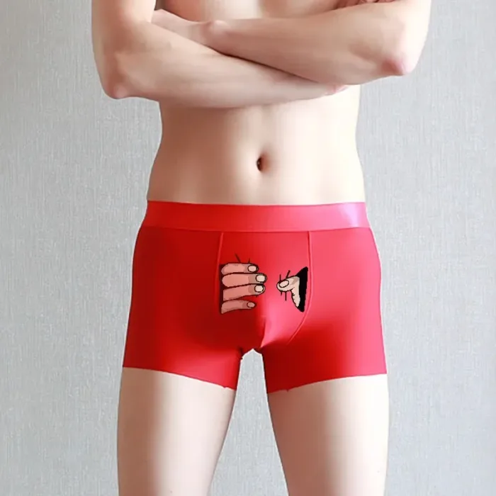 Fashion Creative Funny Men's Boxer Briefs Man Personality Printing Underpant Boxershorts Cartoon Breathable Sexy Panties Gifts - Image 11