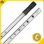 Penny Tin Whistle Small Bore Whistle 6 Holes Irish Whistle Flute Penny Tin Whistle Dizi Musical Instrument Flauta Piccolo C Key
