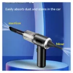 High Power Vacuum Cleaner, Mini Cordless, 2000PA Strong Suction, Rechargeable Portable Dust Collector, for Cars, Keyboard Gaps - Image 4