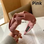 New Fashion Hair Hoop Hair Bands for Women Girls Pleated Wide Edge Solid Color Headbands Wide Hairband Hair Accessories Headwear - Image 10