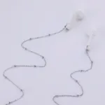 Anti-Lost Chain  For AirPods Fashion Metal Headphone Chains Strap Women Wireless Earphones Retention Necklace Accessories - Image 6
