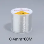 Louleur Plastic Crystal DIY Beading Stretch Cords Elastic Line Jewelry Making Supply Wire String jeweleri thread String Thread - Image 35