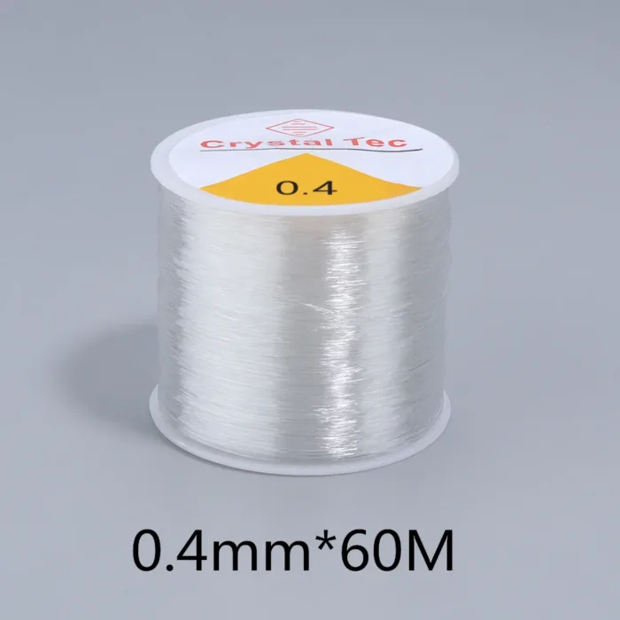 Louleur Plastic Crystal DIY Beading Stretch Cords Elastic Line Jewelry Making Supply Wire String jeweleri thread String Thread - Image 35