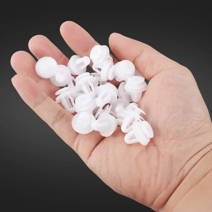 50Pcs 9mm Hole Car Door Bumper Cover Automotive Screw Fastener Plastic Auto Fastener Clips Rivet Auto Fasteners For Cars - Image 6