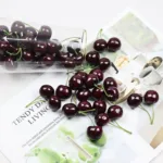 Fake cherries cherry model simulation fruit fruit shop decoration cabinet display shooting props kindergarten teaching aids - Image 3