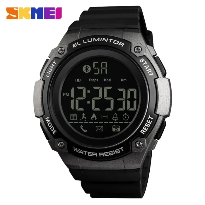 Skmei Bluetooth Smart Watch Step Counting Reminder Watch Support IOS Android Sports Electronic Watch E-Commerce - Image 11