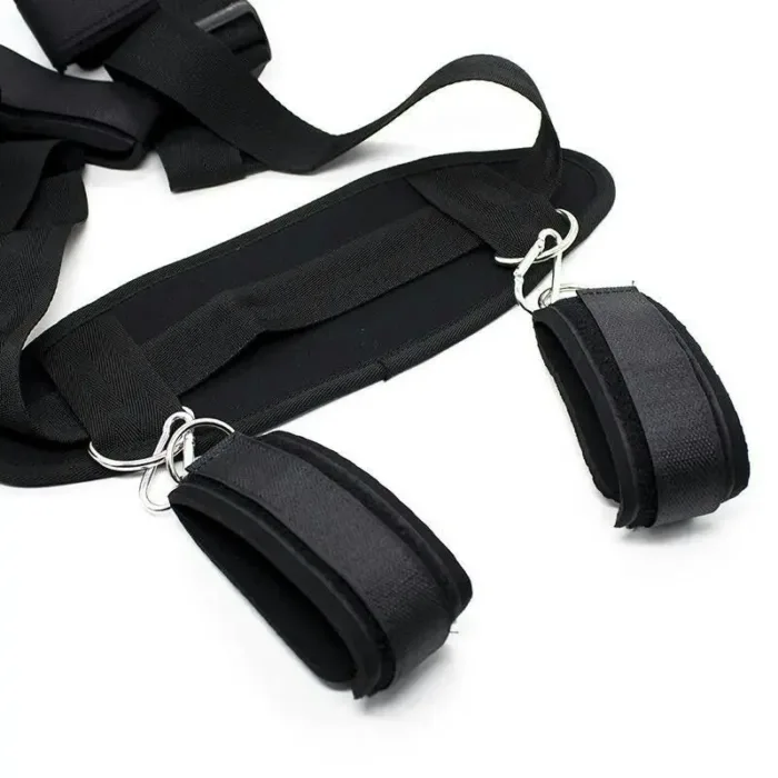 Adult Games Erotic Sex Toy For Woman Couples Slave Ankle Handcuffs Nylon BDSM Bondage Restraints Collar Fetish Sex Products Gags - Image 6