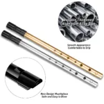 Penny Tin Whistle Small Bore Whistle 6 Holes Irish Whistle Flute Penny Tin Whistle Dizi Musical Instrument Flauta Piccolo C Key - Image 4