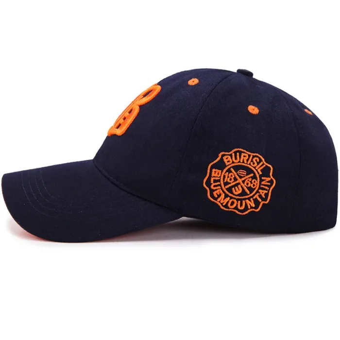 Men Women's Baseball Cap Summer Cotton Hat Embroidery Snapback Hip-Hop Cap Adult Sport Sun Hat Casual Gorra Hombre Visor Dad Hat - Image 3