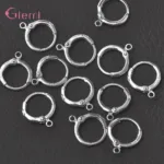 20 Pcs/Lot 925 Sterling Silver Earring Hooks Bluk Items Wholesale Jewelry Making Supplies - Image 3