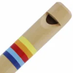 Wooden Flute Instruments Pulling Diacritical Wooden Flute Early Musical Instrument for Adults, Children, Music Lovers - Image 6