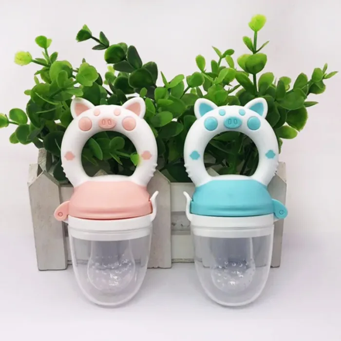 Nipple Pacifier Feeder For Baby Food Grade Silicone PP Training Nipple Milk Fresh Fruit Nibbler Teat Pacifier Bottles Feeding - Image 4