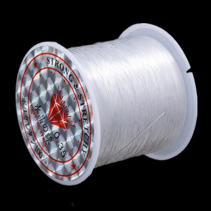 0.2-0.6mm Fishing Line For Beads Wire Clear Non-Stretch Nylon String Beading Cord Thread  Jewelry Making Supply Wholesale - Image 1
