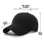 4 Colors New Fashion Soft Top Baseball Cap Outdoor Sport Casual Cotton Snapback Hats For Men and Women Three Bars Dad Hat Design - Image 6
