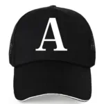White Letter Mesh Caps Hats Summer Baseball Cap for Men Women Snapback Hats Casual Adjustable Black Hip Hop Caps Dad Casquette - Image 8