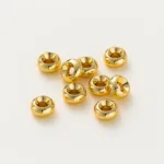 14K/18K Gold Plated 10-30Pcs 3/4/5/6/8mm Spacer Beads for DIY Necklace Bracelet Jewelry Making Supplies Accessories Wholesale - Image 12