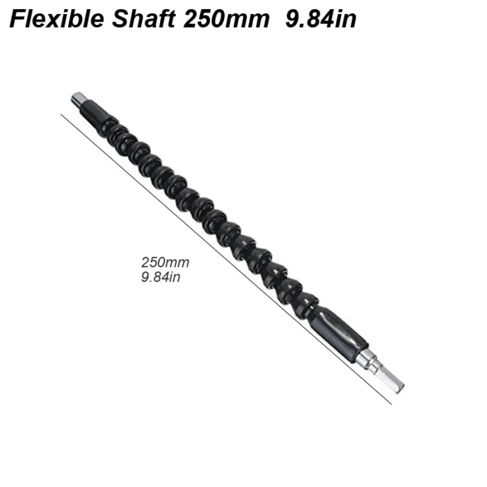 Flexible Screwdriver Extension Flex Drill Bit Holder Hex Shaft Tip Soft for Electric Screw Driver Snake Adapter Connect Magnetic - Image 8