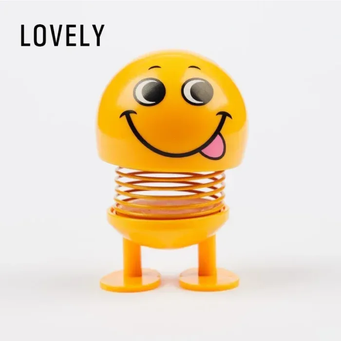 Creative Funny Shake Head Doll Small Ornaments Beautiful Indoor Doll Car Toys Car Decoration Accessories kawaii Car Accessories - Image 13