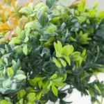 5 Forks Peach Leaf Grass Wedding Decorative Flowers Christmas Wreaths Vase for Home Decor Ornamental Flowerpot Artificial Plants - Image 3