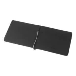 Leather Men Money Clips Metal Solid Wallets Credit Dollar Purses Money Holder portafoglio Wallet for Male Minimalist Card Holder - Image 6