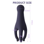 Glans Trainer for Men Powerful Vibrating Penis G Spot Masturbator Soft Fingertip Prolong Endurance Massage Vibrator Erotic Toys - Image 8