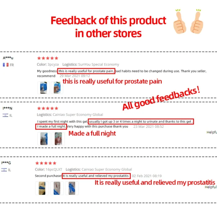 5pcs Prostatitis Medicine Treatment Gel Urological Prostatic Cure Prostatitis Herbal Antibacterial Plaster Health Care - Image 4