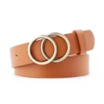 Luxury Designers Leopard Belt For Women Snake Zebra Print Thin Horsehair Waist Belt LeatherRing Buckle Belts Female - Image 9