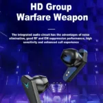 NEW AIR X15 Earphones Bluetooth Wireless Gamer Headphones 65ms Low Latency Earbuds fone Gamer Headset Gamer With Mic Handfree - Image 3