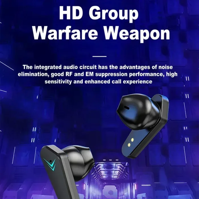 NEW AIR X15 Earphones Bluetooth Wireless Gamer Headphones 65ms Low Latency Earbuds fone Gamer Headset Gamer With Mic Handfree - Image 3