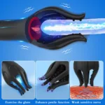 Glans Trainer for Men Powerful Vibrating Penis G Spot Masturbator Soft Fingertip Prolong Endurance Massage Vibrator Erotic Toys - Image 4