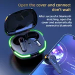 TWS Pro60 Wireless Bluetooth Headset with Mic Earbuds Noise Cancelling Stereo Bluetooth Earphones Air Pro 60 Wireless Headphones - Image 6