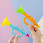 1PC Baby Music Toys Children Early Educational Montessori Musical Instruments Games for Kids Music Trumpet Random Color Toy - Image 3