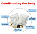 Korea Kinoki Cleansing Detox Leg Healthy Herbal Pads Ubat Feet Care Foot Spa Dropshipping Foot Care Dispel Dampness Sleep Well - Image 3