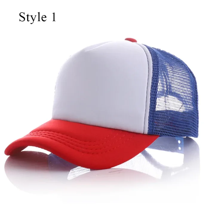 Classic Fashion Baseball Cap High Quality Travel Cap Summer Mesh Baseball Cap Breathable Men Women Hip Hop Hat Parent-child Caps - Image 1