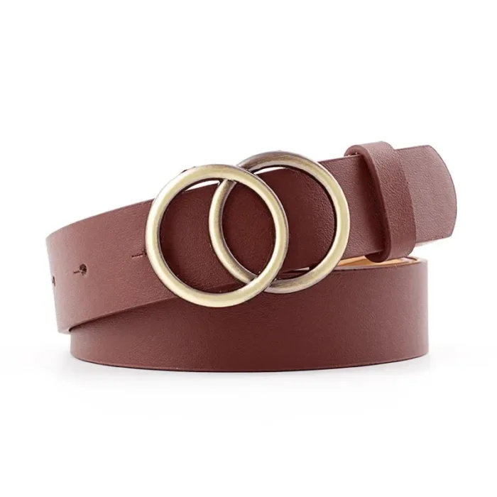 Luxury Designers Leopard Belt For Women Snake Zebra Print Thin Horsehair Waist Belt LeatherRing Buckle Belts Female - Image 8