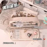 Creative Pencil Case for Girls Cute Kawaii Pencil Cases Storage Kids Pen Bag Large Big Stationery Box School Students Supplies - Image 2