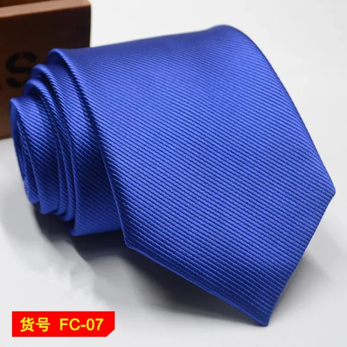 67 Styles Men's Ties Solid Color Stripe Flower Floral 7-8cm Jacquard Necktie Accessories Daily Wear Cravat Wedding Party Gift - Image 55