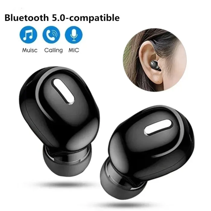 X9 Wireless Headphones Bluetooth-compatible 5.0 Sport Wireless Earphone In-Ear Stereo Sound Earbuds Headset For Xiaomi Huawei - Image 1