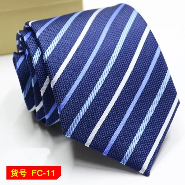 67 Styles Men's Ties Solid Color Stripe Flower Floral 7-8cm Jacquard Necktie Accessories Daily Wear Cravat Wedding Party Gift - Image 48