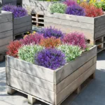 10 Bundles Artificial Lavender Flowers 5 Colors Garden Wedding Decoration Outdoor Fake Plants For Home Room Decor DIY Fake Plant - Image 3