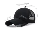 Summer Sports Cap Mens Hat for Fish Outdoor Fashion Line Baseball Cap Long Visor Brim Shade Snapback Sun Hat Bone Gorras New - Image 2
