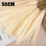 60cm Fluffy Reed Boho Decor Flowers Fake Plant Encrypted Reed Mock Artificial Flowers for Wedding Party Home Decor - Image 10