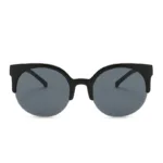 2024 New Vintage Cat Eye Sunglasses Half Frame Sunglasses Women Retro Sun Glasses Anti-UV Sunglasses Female Travel Party Glasses - Image 6