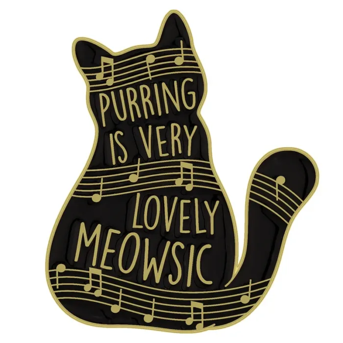 Instrument Piano Accordion Cat Enamel Pins Black Cat Music Note Lapel Badge Clothes Collar Brooch Backpack Jewelry Pin Wholesale - Image 9