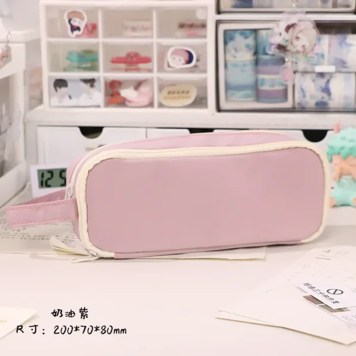 Creative Pencil Case for Girls Cute Kawaii Pencil Cases Storage Kids Pen Bag Large Big Stationery Box School Students Supplies - Image 8