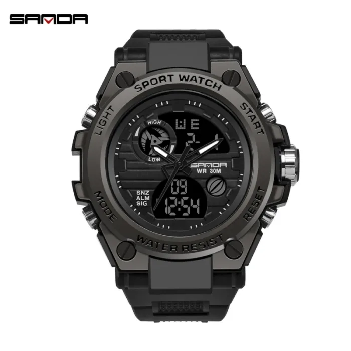 SANDA Brand G Style Men Digital Watch Shock Military Sports Watches Fashion Waterproof Electronic Wristwatch Mens Relogios - Image 11