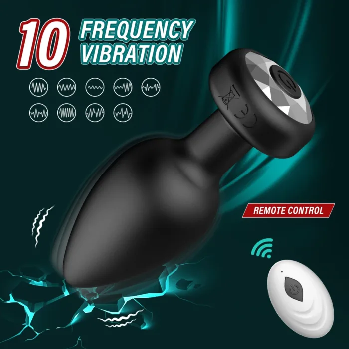 Anal Vibrator Wireless Remote Control Butt Plug Men Prostate Massager Female Vagina Masturbator for Adult Sex Toys Women Men Gay - Image 2